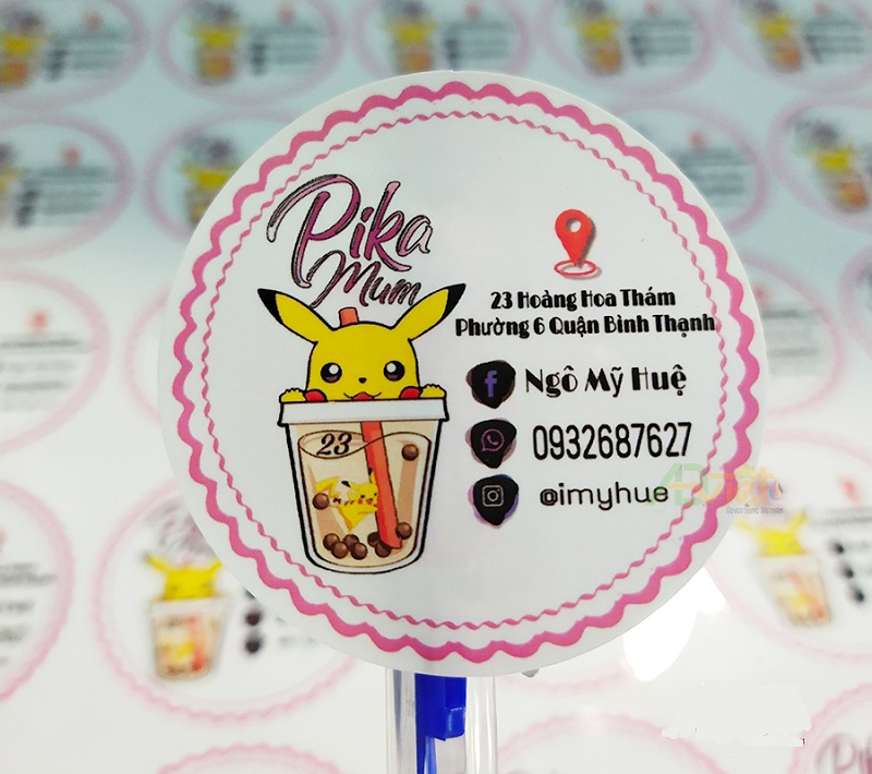in decal số lượng ít