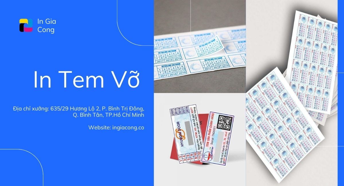 in tem vỡ