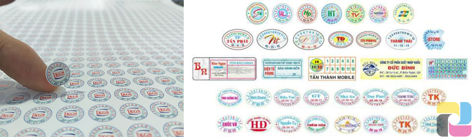 Tem Decal vỡ